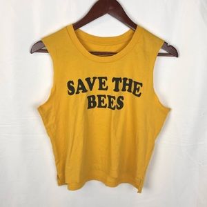 Grayson Threads Sleeveless Crop Sleepwear tee